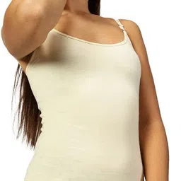 fityuva Women Beige Camisole image 3