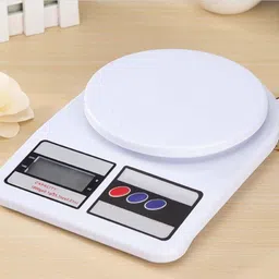 POONJALIYA Digital Plastic Kitchen Electronic Food Weight ScaleSF400 Kitchen Weighing Scale 10 kg Weight Measure for Spices Vegetable LiquidsBacklit LCD Display for Measuring Food, Cake, Vegetable, Fruit kitchen scale is battery operated ,vajan,offer,kirana kata,kirana weight machiene computer kata,tarazu,jewellery,sabzi Weighing Scale-picture-28