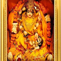 ndframe baglamukhi mata Photo Frame Laminated 9.5x11.5inches Religious Frame Religious Frame-picture-27