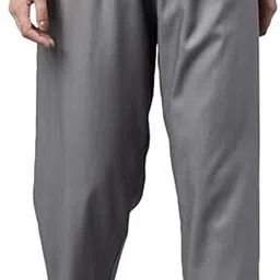 shelly fashion Women Regular Fit Grey Viscose Rayon Trousers-picture-17