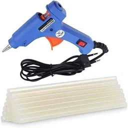qwerings 20 Watt Hot Glue Gun with On/Off Switch and LED Indicator with 15 Glue Sticks High Temperature Corded Glue Gun-picture-17