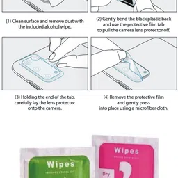 DESIBUZZ Camera Lens Protector for vivo T3 Ultra, Vivo V40 Pro, V40 Pro image 3