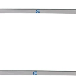 riya enterprise Stainless Steel J4 Silver Towel Rod 24" 2 ps Silver Towel Holder image 1