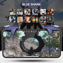RANZZER Blue Shark Mobile Gaming Trigger Controller Gamepad for Shooting and Gaming Gaming Accessory Kit image 4