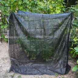 dewan sons Black Fabric 90% Shade Net 3M X 5M Role UV Block Treated Long Life Cover. Camping Net-picture-14