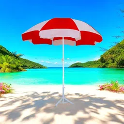 bluebuds Big Size Outdoor Garden Umbrella With Stand 40inch/7ft for Hotels And Restaurent Umbrella-picture-16