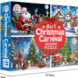 ratnas 4in1 Christmas jigsaw Puzzle (7576) image 3