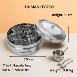 human hydro Spice Set Stainless Steel image 2