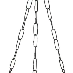 god of goods (Packof3)Multicolor Round Plastic Flower Hanging Planters with Hanging Chain. Plant Container Set image 3