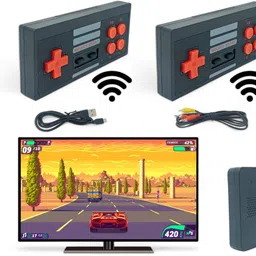 Extreme Mini Game Box Wireless 500+ Built in Classic Tv Video Game Console_04 Xbox 360 Edition with Game and Upgrades Pack-picture-19