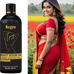 hegza Natural Firming & Uplifting Herbal Massage Oil for Women-picture-20