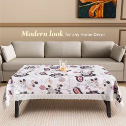 heart home Self Design 4 Seater Table Cover image 2