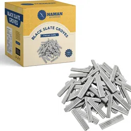 Black slate grooves box of 1KG joint slate pencil Slate pencil Slate pencil-image-21