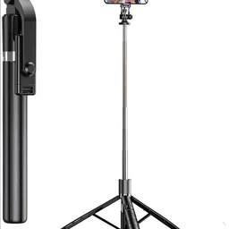 BASS BLING Extendable Wireless Bluetooth Selfie Stick with Adjustable Tripod, Compact Design Bluetooth Selfie Stick-image-6