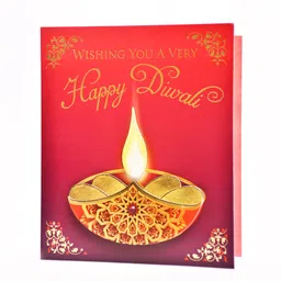 inspiration by jk cards JKIND-1318 CODE H - Diwali Festival Hand Made Greeting Card-picture-22