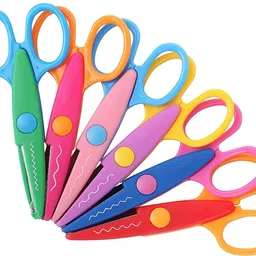 kraftmasters 2 PC ZIG ZAG SCIZZOR Scissors-picture-20