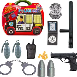 sarasi New Police Set With Foldable Suitcase, Introducing New Series Of Dart Gun image 4