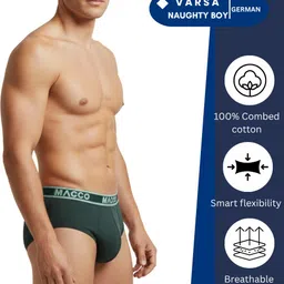 varsa naughty boy Pack of 2 Men Brief image 3