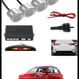 peeps store Car Premium 4 Silver Reverse Parking Sensor-AP25N888 Car Premium 4 Silver Reverse Parking Sensor-AP25N888 Parking Sensor-picture-27