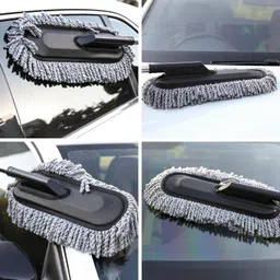 rturo Microfiber Car Cleaning Brush Duster Washer Sponge Dusting Polishing Tool Wet and Dry Duster image 2
