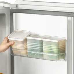 strogal Plastic Fridge Container - 1000 ml image 2