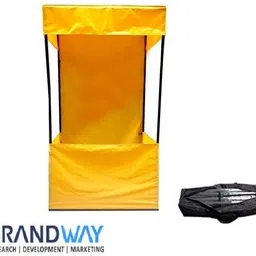 brandway Canopy Tent 6X6X7 (Yellow) Tent - For Portable Tent For Advertisement, Garden and Promotional-picture-17