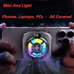 ElectroEra Enterprise NEW_SL39 Magnetic Cooler Clip-On Semiconductor Fan for Phones 1 Fan Cooling Pad image 5