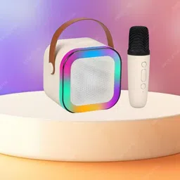 ROYALGUDGET Bluetooth Speaker with mic Karaoke, FM Radio, AUX, USB, SD, RGB Light EffectN188 5 W Bluetooth Speaker-picture-13