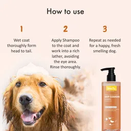 bscly Deep Cleansing Dog Shampoo - 100% Natural - Pet Shampoo For Dogs & Cats Allergy Relief Berry Extract & Coconut Oil Dog Shampoo image 5