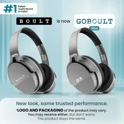 goboult Boost Hybrid ANC & ENC Mic, 65H Battery, 40mm Boosted Drivers, DSP Audio, 5.4v Bluetooth Headset image 2