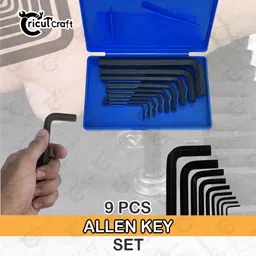 cricutcraft 9pcs Spanner Wrench L Shape Repair Tool Set for Bike/Bicycle/Cycle/Guitar AK_1S Allen Key Set-picture-41