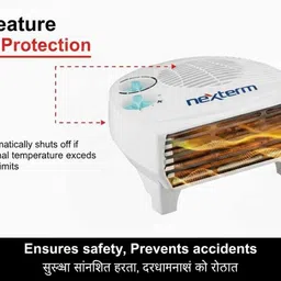 nexterm TX-C-WG-1000 Fan Room Heater image 4