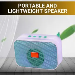 Clairbell M412 PORTABLE BLUETOOTH DESKTOP SPEAKER)Dynamic Thunder Sound With Deep BassS122 5 W Bluetooth Laptop/Desktop Speaker-picture-22