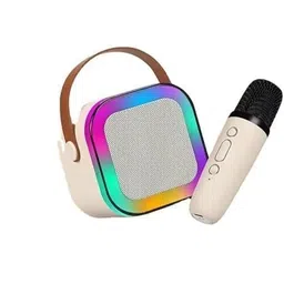 kavana K12 Machine -Compatible Wireless Karaoke Mic with RGB K12 10 W Bluetooth Speaker-picture-24
