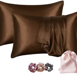 Satin, Silk Pillows Cover-image-2
