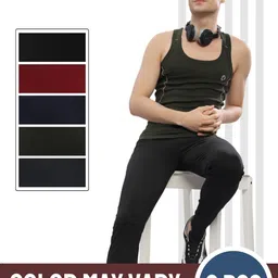 dollar bigboss Pack of 2 Men Vest image 5