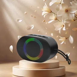 GUGGU Bluetooth Speaker, Upto 6H Playtime & Long Battery Powerful Sound Speakers E61 10 W Bluetooth Laptop/Desktop Speaker-picture-13