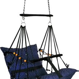 sprointal Cotton Baby Swing Chair for Babies Folding and Washable1-6 Years with Belt Swings image 2