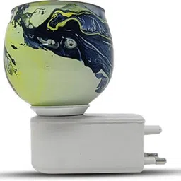 peepalcomm Home Decor Plug In Electric Diffuser Lamp+2 Rose & Sandalwood (15ml Each) Aroma Oil, Diffuser Set image 4