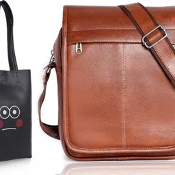 cimoni Women Black, Brown Shoulder Bag image 1