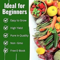 deys agro ™ Hybrid Combo Palak Spinach Seeds & Dhaniya Coriander vegetable Seed image 2