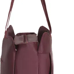 velouria Women Maroon Messenger Bag image 2