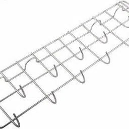 kombuis kitchenware Cutlery Kitchen Rack Steels Wall Mounted Spoon Stand Holder Laddle Hook Rail Pack of 1 Steel image 2