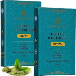 the ayurveda rituals Organic Beard Hair Colour Brown For Men, No PPD Ammonia, Herbal USDA Certified 2 , Natural Beard Brown Hair Colour-picture-36