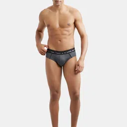 jockey Pack of 2 US14 Super Combed Cotton Solid Men Brief image 5