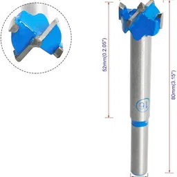 uptodatetools Forstner Drill Bits 16mm, Tungsten Carbide Wood Hole Saw Auger Opener Woodworking Hinge Hole Drilling Boring Bit Cutter image 2
