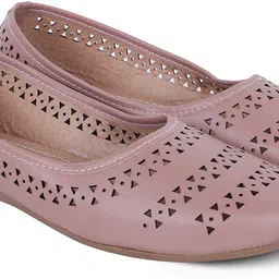 Stylish Pink Bellies For Women-image-13