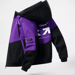 nysion Men Colorblock Casual Jacket-picture-10