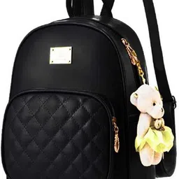 siddhaswarit Small 12 L Backpack PU Leather Backpack/School/College/Tution/Coaching Backpack image 2