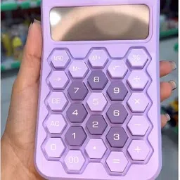 coskira Hexagon Big Buttons Calculators Desktop Calculator for Office, Home, School 12 Digits with Large LCD Display-Business Standard Calculator Hexagon Big Button Basic Calculator image 5